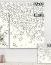 Simple Bubbles I - Mid-Century Modern Gallery-wrapped Canvas