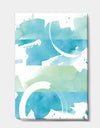 Coastal watercolors I - Transitional Gallery-wrapped Canvas