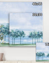 Across the Lake VI - Lake House Canvas Art