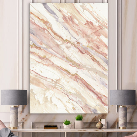 Copper Dreams watercolor - Sleek & Chic Modern Premium Canvas Wall Art