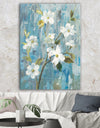 Pastel Magnolia I - Floral & Botanical Gallery-wrapped Canvas