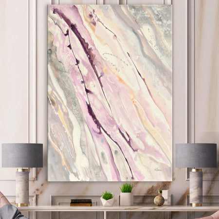 Shaby Pink Marble - Sleek & Chic Modern Premium Canvas Wall Art