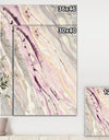 Shaby Pink Marble - Sleek & Chic Modern Premium Canvas Wall Art