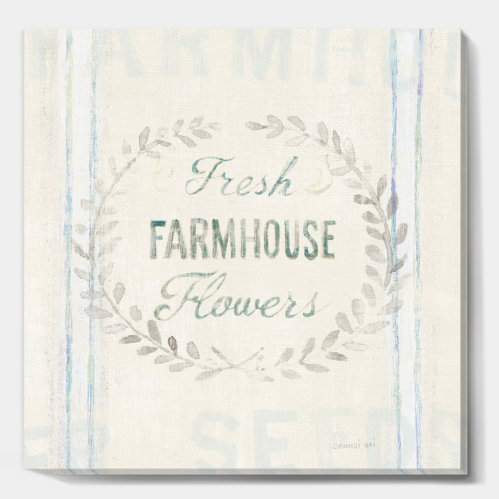 Farmhouse Florals VIII - Farmhouse Premium Canvas Wall Art
