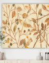 Copper Branches Composition - Lake House Premium Canvas Wall Art