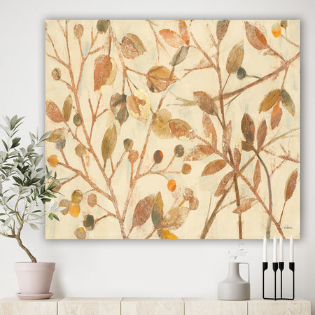Copper Branches Composition - Lake House Premium Canvas Wall Art