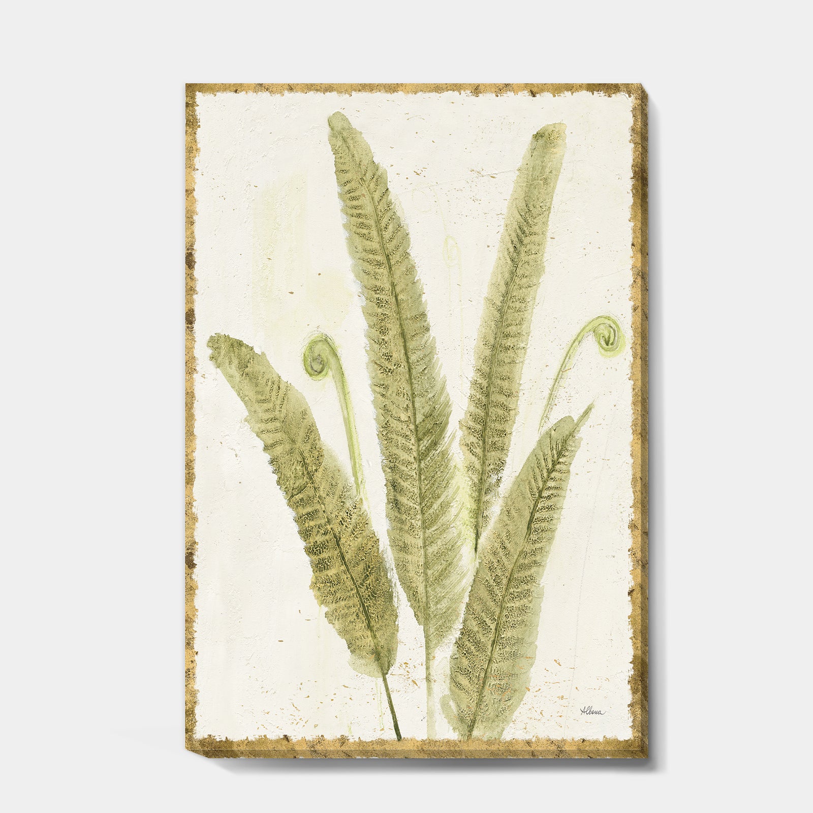 Simple Forest II - Floral & Botanical Canvas Artwork