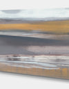 Misty Grey Beach - Nautical & Coastal Premium Canvas Wall Art
