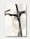 Abstract Neutral II - Mid-Century Modern Canvas Artwork