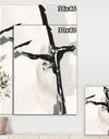 Abstract Neutral II - Mid-Century Modern Canvas Artwork