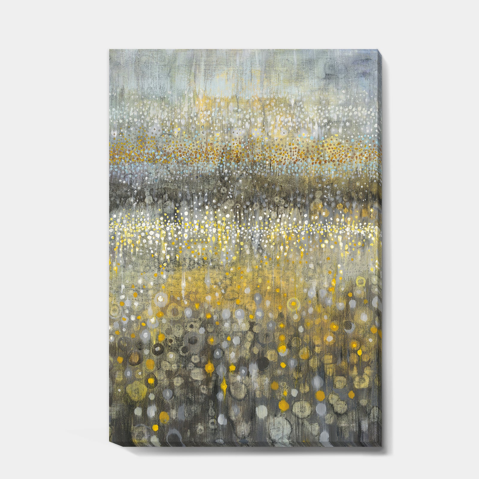 Galm Abstract III - Transitional Premium Canvas Wall Art