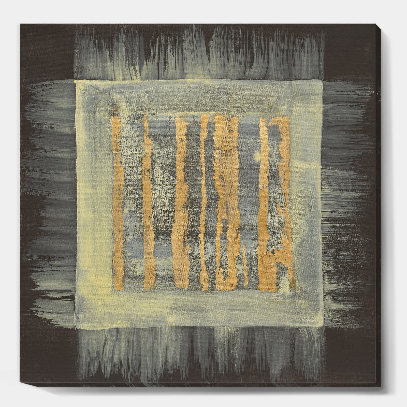 Galm Abstract II - Transitional Canvas Artwork
