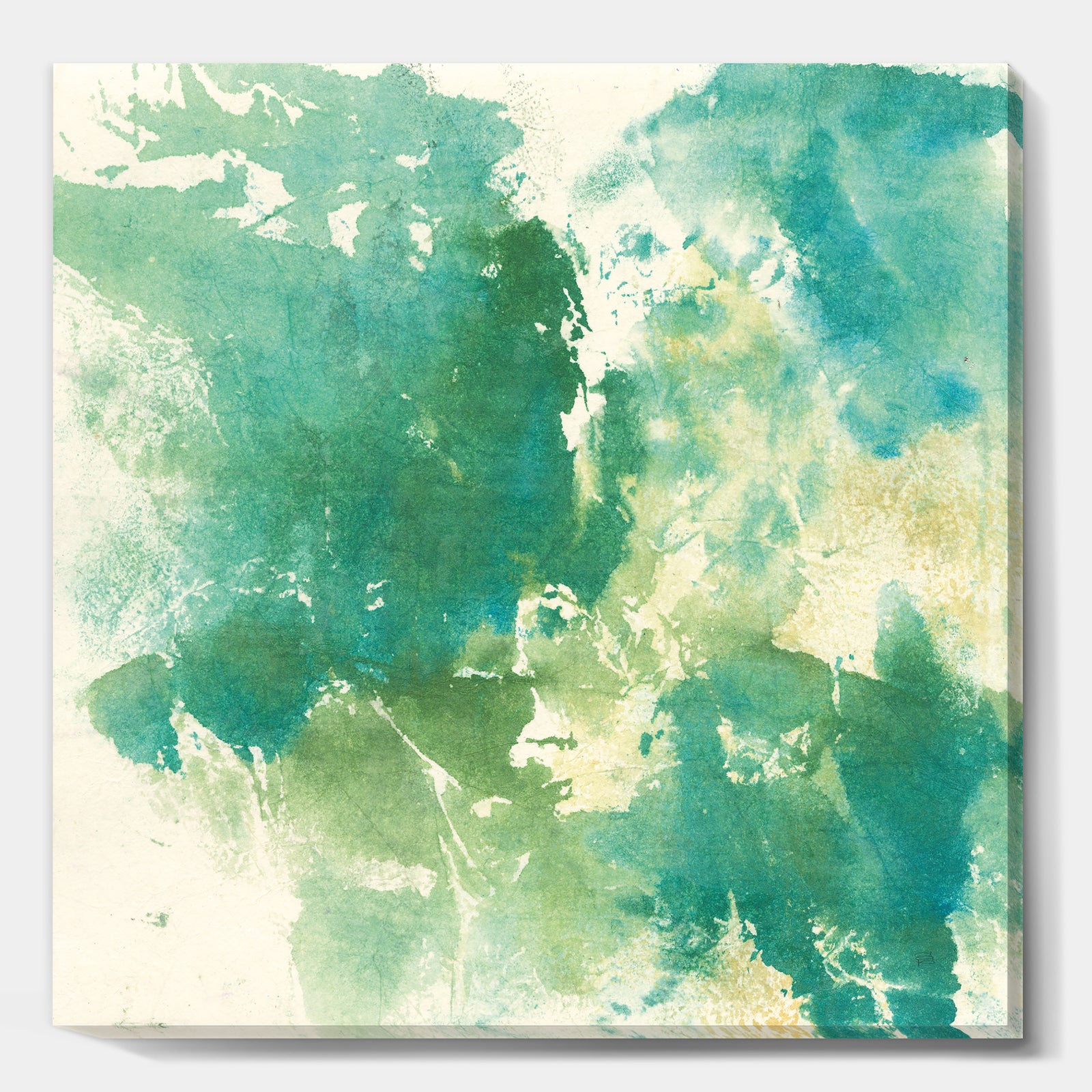 Watercolor Rock I - Modern & Contemporary Gallery-wrapped Canvas