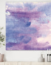 Watercolor Purple Haze II - Modern & Contemporary Canvas Artwork