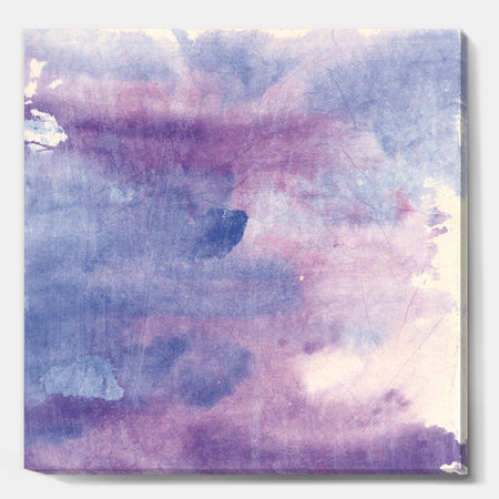 Watercolor Purple Haze II - Modern & Contemporary Canvas Artwork