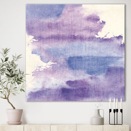 Watercolor Purple Haze I - Modern & Contemporary Canvas Art