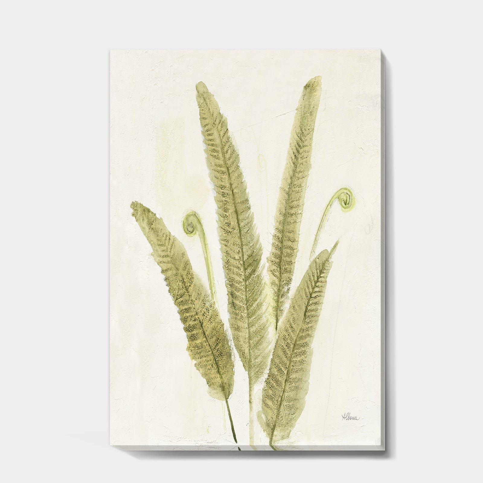 Simple Forest III - Farmhouse Gallery-wrapped Canvas