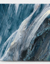 Splash Blue Indigo - Modern & Contemporary Canvas Artwork