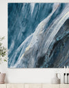 Splash Blue Indigo - Modern & Contemporary Canvas Artwork
