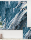 Splash Blue Indigo - Modern & Contemporary Canvas Artwork