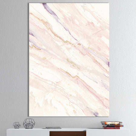 Copper Dreams Geometric - Modern Farmhouse Gallery-wrapped Canvas