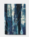 Deep Woods I Indigo - Country Charm Gallery-wrapped Canvas