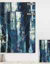 Deep Woods I Indigo - Country Charm Gallery-wrapped Canvas