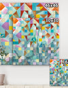 Modern Patchwork - Modern & Contemporary Gallery-wrapped Canvas