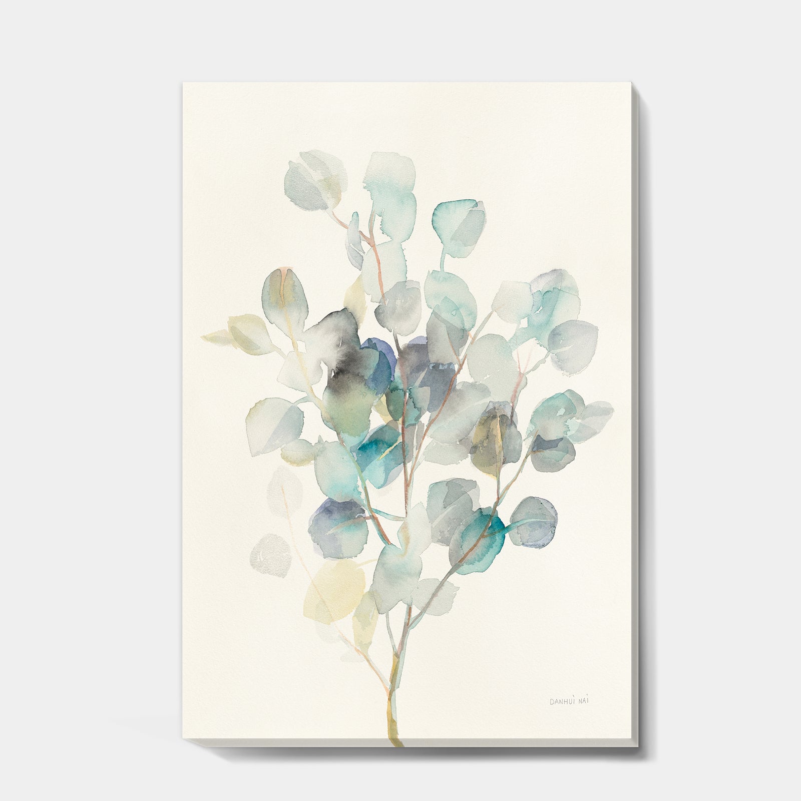 Eucalyptus leaves I - Farmhouse Premium Canvas Wall Art