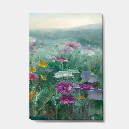 Cosmos at Dawn III - Farmhouse Canvas Artwork
