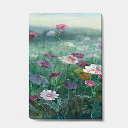 Cosmos at Dawn II - Farmhouse Canvas Art