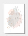 Watercolor Minimal Blush IV - Transitional Canvas Artwork