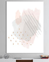 Watercolor Minimal Blush I - Transitional Canvas Art