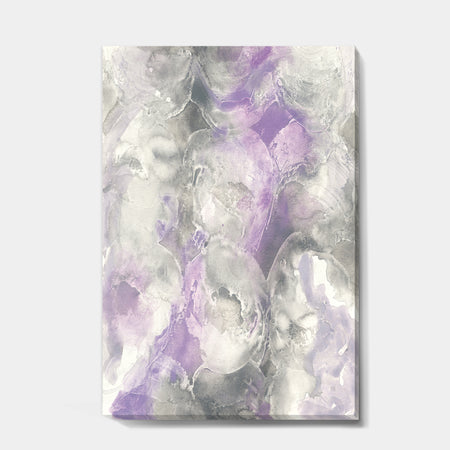 Watercolor Minimal Purple Tones III - Farmhouse Premium Canvas Wall Art