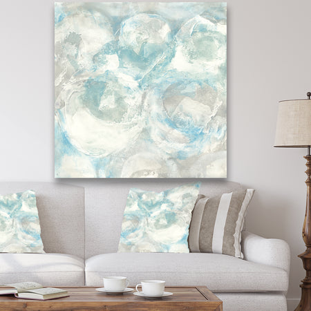 Pale Blue Shade III - Modern Farmhouse Canvas Artwork