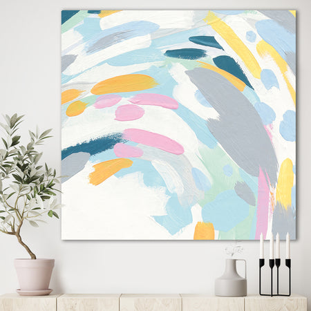 Geometric Vortex II - Modern & Contemporary Gallery-wrapped Canvas