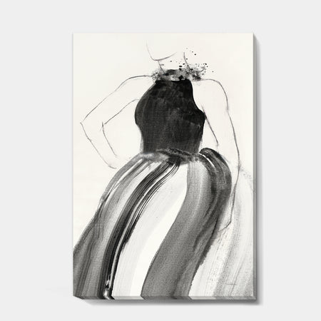 Glam and Fashion Feminine II - Fashion Figures Canvas Artwork