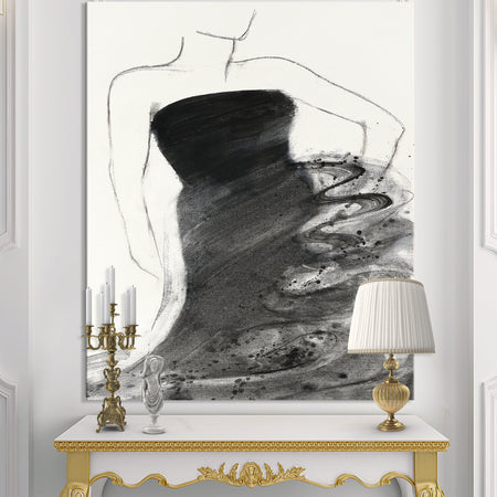 Glam and Fashion Feminine I - Fashion Figures Canvas Art