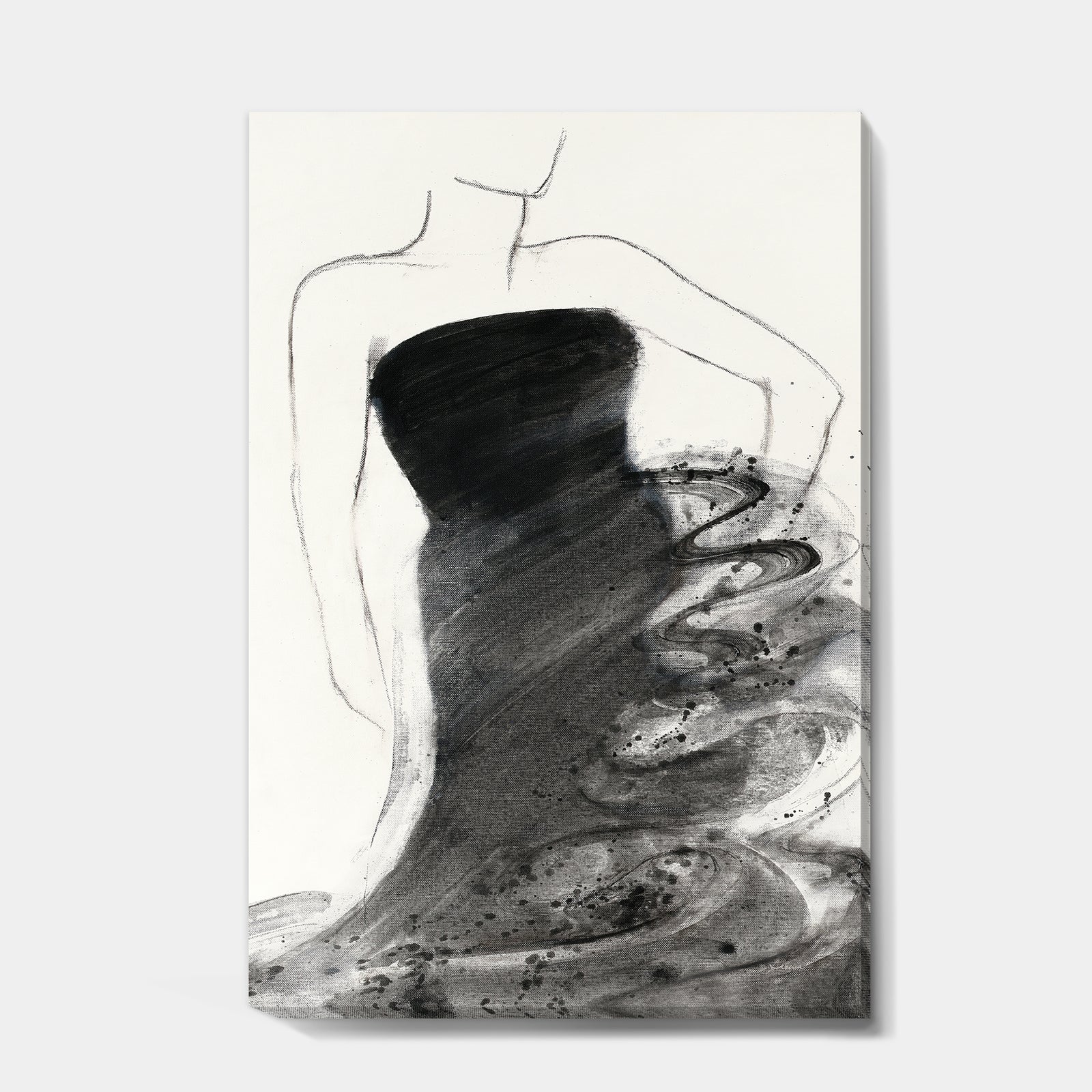 Glam and Fashion Feminine I - Fashion Figures Canvas Art