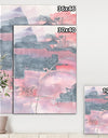 Durty Shabby Pink Blush II - Shabby Chic Gallery-wrapped Canvas