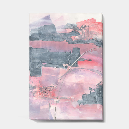 Durty Shabby Pink Blush II - Shabby Chic Gallery-wrapped Canvas