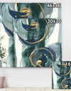 Mettalic Indigo and Gold II - Posh & Luxe Premium Canvas Wall Art