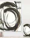 Gold Glamour Circle III - Posh & Luxe Gallery-wrapped Canvas