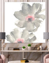Shabby Gray Blush Cosmo I - Shabby Chic Canvas Art