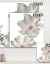 Shabby Gray Blush Cosmo I - Shabby Chic Canvas Art
