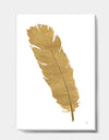 Glam pure Gold Feather II - Glam Canvas Artwork