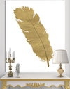 Glam pure Gold Feather II - Glam Canvas Artwork