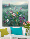 Flower field - Floral Farmhouse Premium Canvas Wall Art