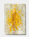 Glam Yellow Explosion Blocks - Modern & Transitional Gallery-wrapped Canvas