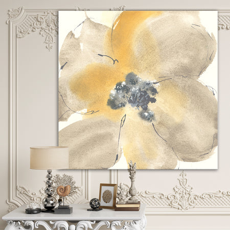 Galm Flower Tones I - Traditional Premium Canvas Wall Art